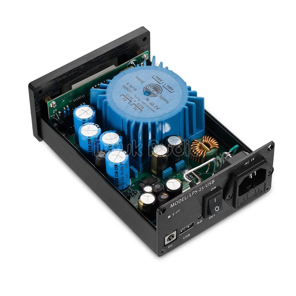 Nobsound LPS 25 USB Hi end 25W DC5V/3.5A линейный блок питания с низким уровнем шума для аудио DAC