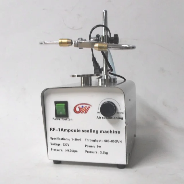 Glass tube hot welding machine, laboratory Ampoule sealing machine