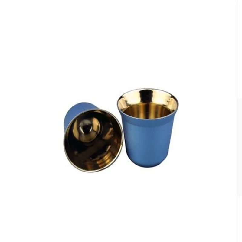Набор из 2 предметов Nespresso Concentrat Espresso Итальянский кофе нержавеющей стали Nescafe