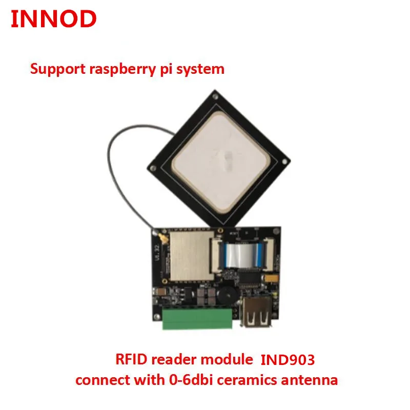 2dbi УВЧ RFID керамический антенна с разъемом SMA/IPEX для построения в UHF считыватель