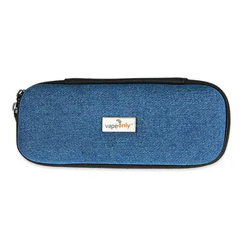 

Original VapeOnly Electronic Cigarette Storage Case Zippered Carrying Case for e-Cigarette Black/Jean Cloth Colors