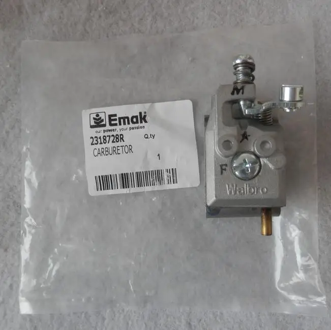 Special Product  GENUINE WALBRO CARBURETOR FOR EMAK EFCO OLEO MAC OM 36 37 38 43 44 TRIMMER 36.3CC 40.2CC CARB BRUSH