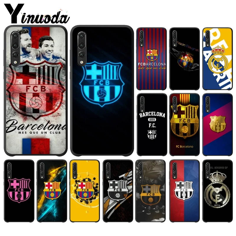

Yinuoda FC Barcelona SOCCER Coque Shell Phone Case for Huawei NOVE3E P20 Pro Mate10 Lite P10 Plus Mate9 10 Honor 10 View 10