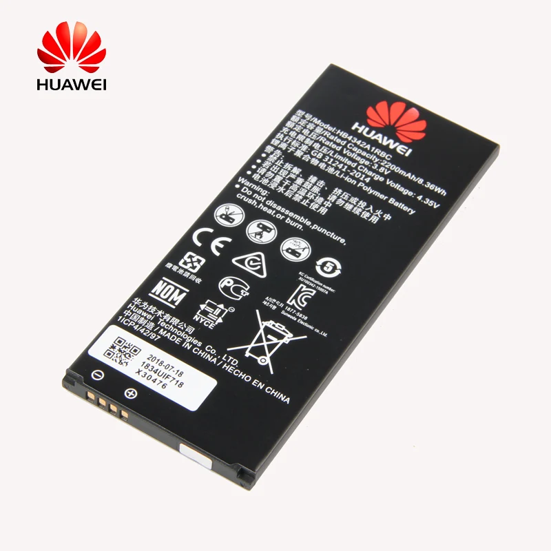 

Original Huawei HB4342A1RBC phone battery For Huawei y5II Y5 II 2 Ascend 5+ Y6 honor 4A SCL-AL00 SCL-TL00 SCL-CL00
