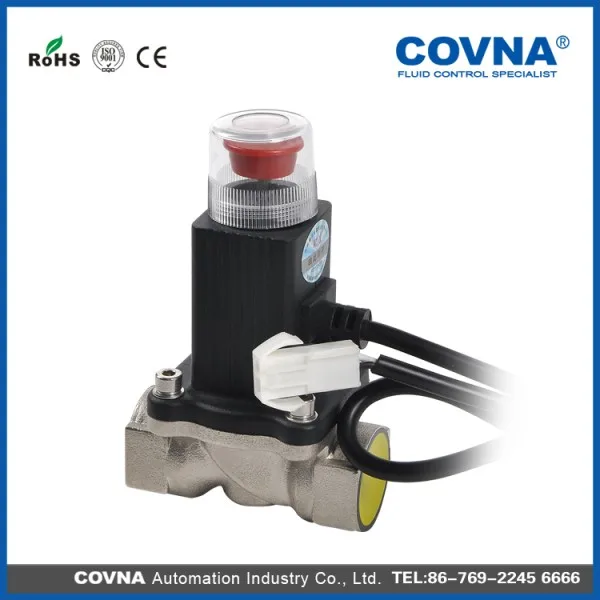 Double Acting Gas Valve Solenoid for Emergency 