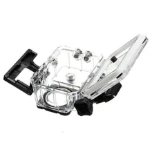 Action Camera Waterproof Underwater Dive Housing Case Protective for SJCAM SJ4000 WIFI Camcorder Cam Helmet Transparent case