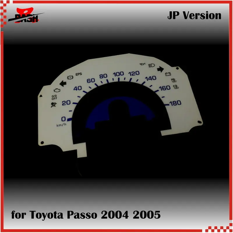 

DASH EL Glow Gauge for Toyota Passo 2004 2005 JP Spec