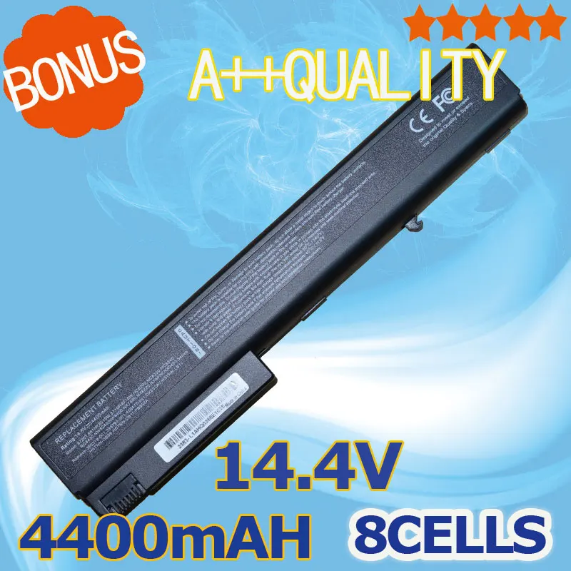 Аккумулятор для ноутбука HP 4400 мАч 14 4 В 8 ячеек nc8430 nw8200 nw8240 nw8440 nw9440 nx7300 nx7400 nx8200 nx8220