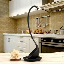 Творческий лебедь ложка длинной ручкой каша суп ложки с лотка кухонный инвентарь посуда