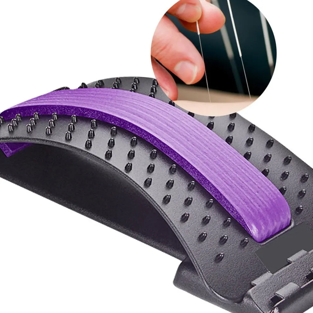 Black purple Дальняя Инфракрасная тепловая терапия поясной массажный поясной ремень герметичный дисковый сколиоз боли в спине нижняя поддержка фиксатор спина поясница поддержка - Цвет: Black purple