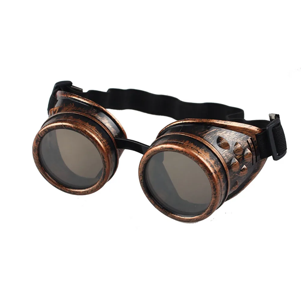 Винтажный стиль для мужчин и женщин сварочные панк очки Готический Стиль очки в стиле Косплей сварочные рабочие защитные очки - Цвет: 03