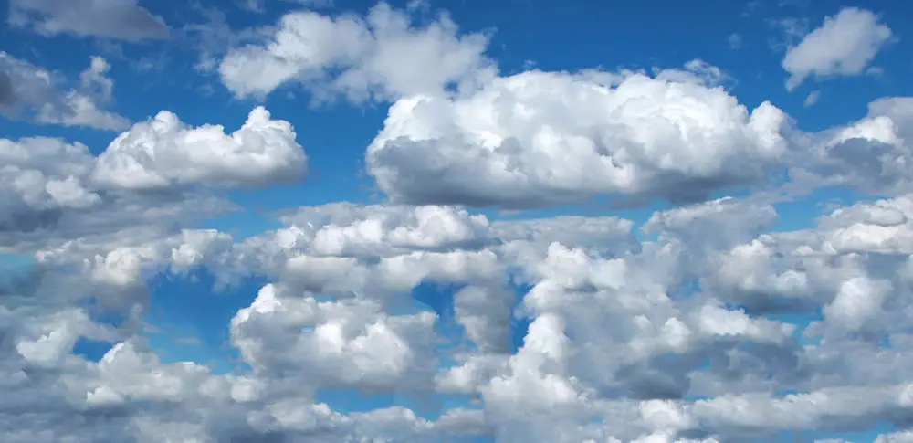 48x24 oil painting handpainted on canvas_Clouds in the sky _