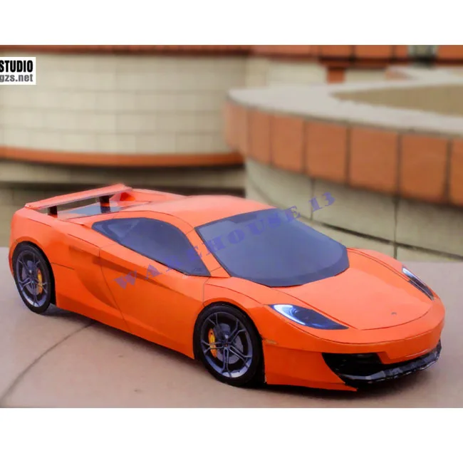 Продукты для бумага модель автомобиль McLaren MP4-12C гоночный 3d головоломки ручной