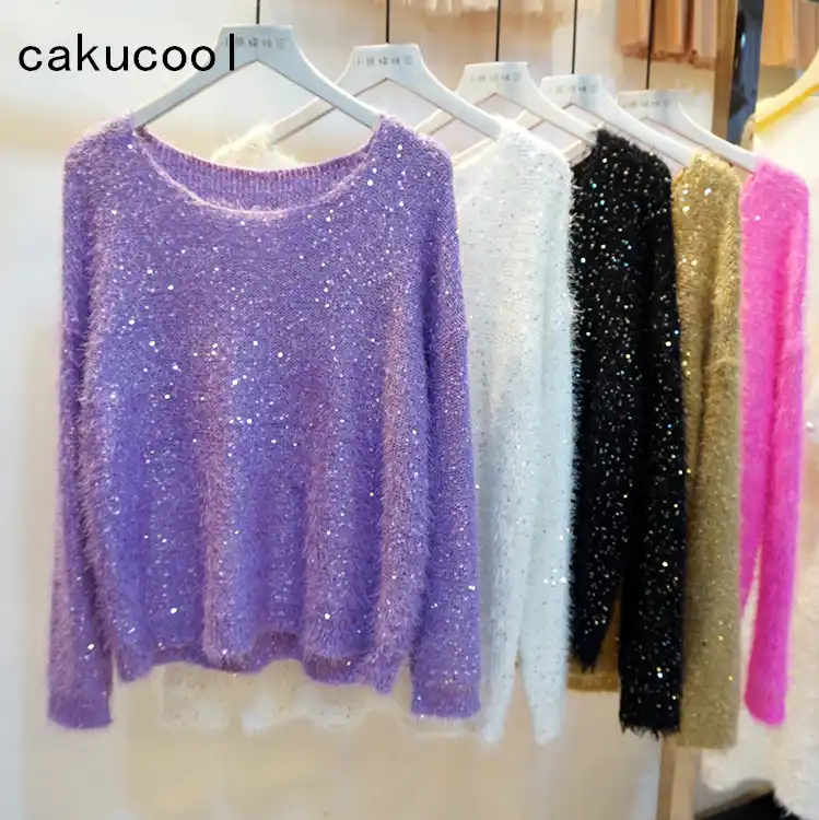 sequined sweaters