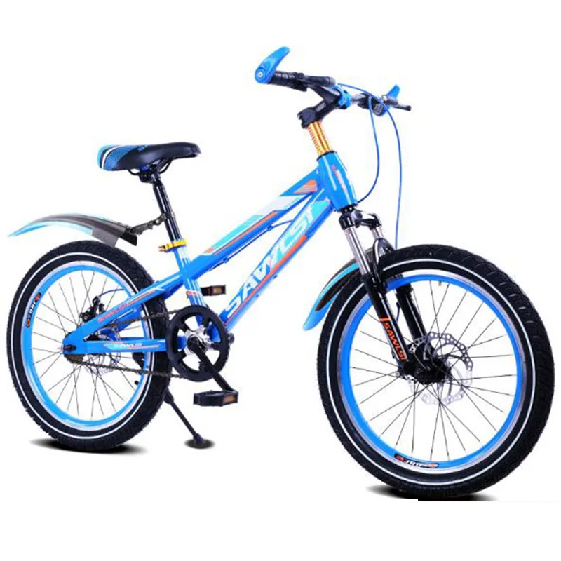 Clearance Factory direct selling children bicycle 16/18/20 inch mountain student car disc brake single speed children bicycle 0