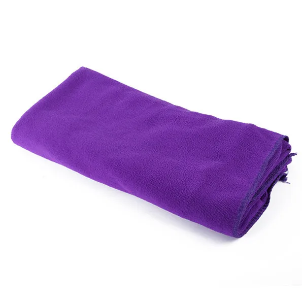 80*140 см функциональное мягкое Впитывающее микрофибра пляжное банное полотенце для путешествий самоцвет быстросохнущее полотенце s H1 - Цвет: Сливовый