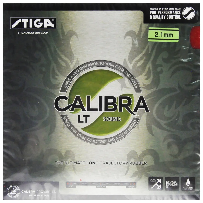 Подлинный STIGA CALIBRA LT SOUND 2 1 мм прыщи для настольного тенниса ракетка пинг понга
