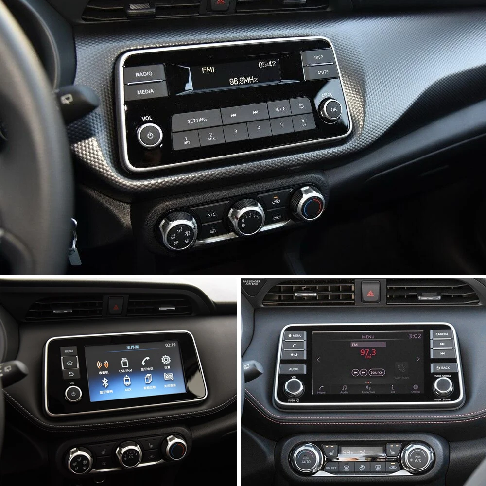 Excellent Sinosmart  Android 8.1 2Din IPS/QLED 2.5D screen car gps radio navigation player for Nissan Navara Murano Kicks 2011-2019 2