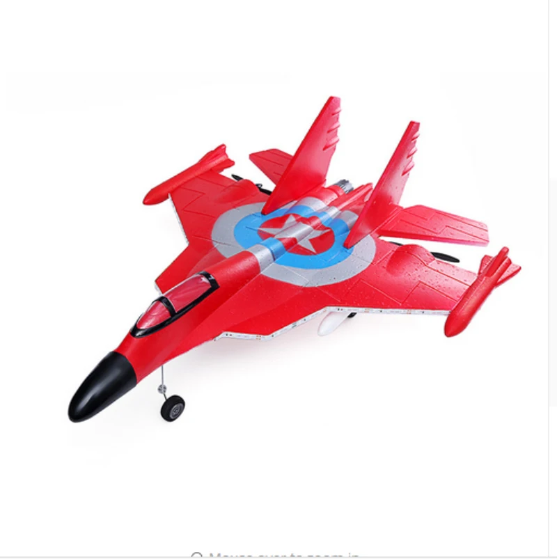 Лидер продаж спортивный хобби F35 истребитель Eagle Jet F35 2,4G 62 см до 500 м большой радиоуправляемый самолет RTF Электрический Мощность готов к полету игрушки с дистанционным управлением - Цвет: Красный