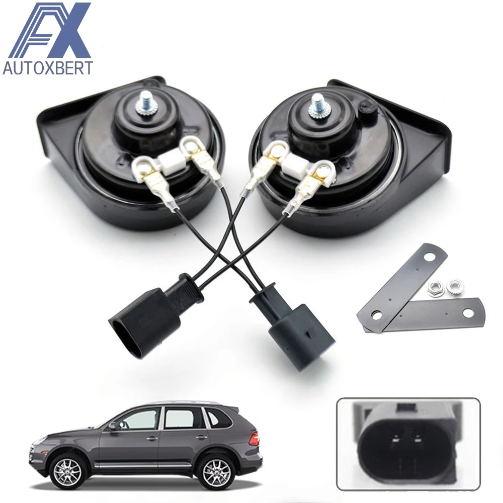 

Auto Snail Horn 110db-125db Waterproof High Low Pitch Horns For Porsche Cayenne 955 MK1 2003 - 2010