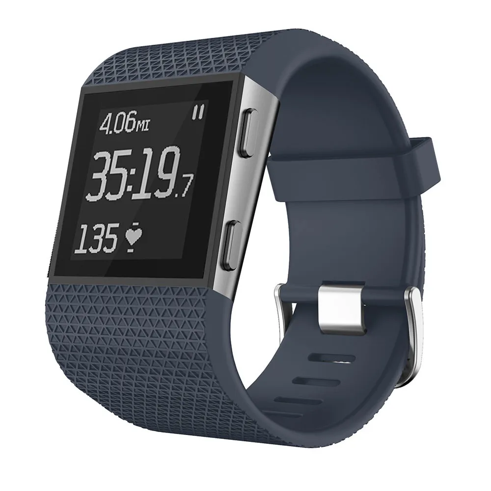 Силиконовый сменный ремешок для наручных часов для Fitbit Surge Watch Band Bracelet Smart Wrist Bands с аксессуар-отвертка