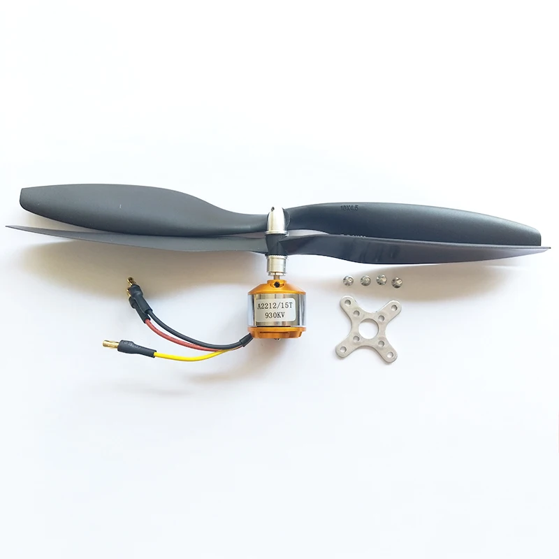 A2212 2212 930KV 1000KV бесщеточный двигатель+ 30A ESC+ 1 пара 1045 пропеллер 2212 двигатель полета комбо для DIY RC Мультикоптер