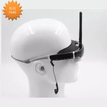 New 68 buzz cut on display5.8 G wireless receiving video transmission uav video glasses 3D VR glasses with AV IN