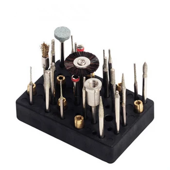 

New 48 Holes Electric Drill Bit Storage Block Box Case for Dremel Rotary Tool Accessories