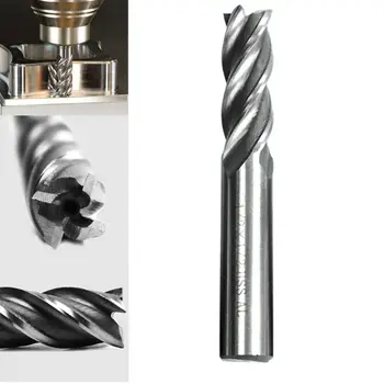 

1pcs Four Flute End Mill CNC Carbide Coated HSS Shank Spiral Drill Bits Cutter