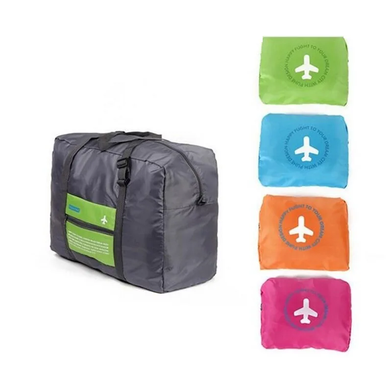 

Fashion New Water Proof Travel Bag Nylon Folding Unisex Luggage Travelling Handbags Duffle Bags BVN66