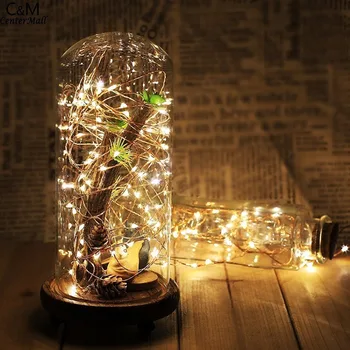 

Magicnight [3 Sets] 20 LEDs Copper Wire lights 7Ft/2M string lights for Christmas light festival wedding party included battery