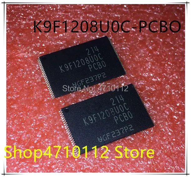NEW 10PCS LOT K9F1208UOC PCBO K9F1208U0C K9F1208UOC PCB0 K9F1208UOC TSOP 48 IC
