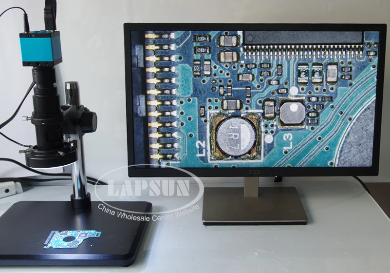 16X-160X14,0 Мп HD HDMI usb-камера с микрофоном зум C-mount объектив+ металл тяжелый стенд большое рабочее расстояние