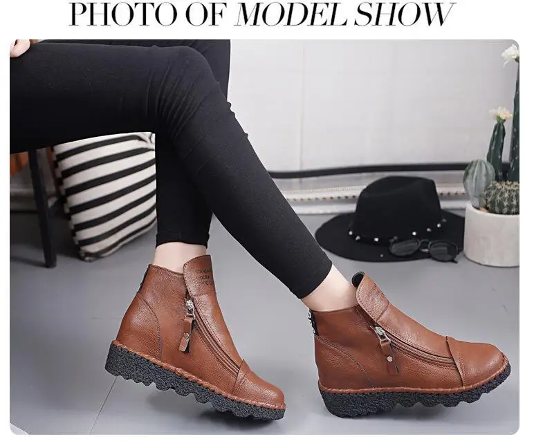 XDA/ г., новые осенние ботильоны на танкетке женская обувь модные женские ботинки на платформе, увеличивающие рост повседневные Ботинки martin на молнии
