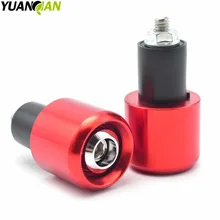 Мотоцикл CNC 22 мм рукоятки «Грипсы» бар крышки концевые Заглушки для bmw S1000R R1200ST R 1200ST R 1200 ST 2006- mt09 07