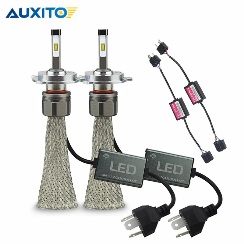 HIR2 9012 H7 светодиодный фар Canbus H4 H11 H8 H9 9005 9006 HB3 HB4 налобный фонарь 100 W 16000LM фары