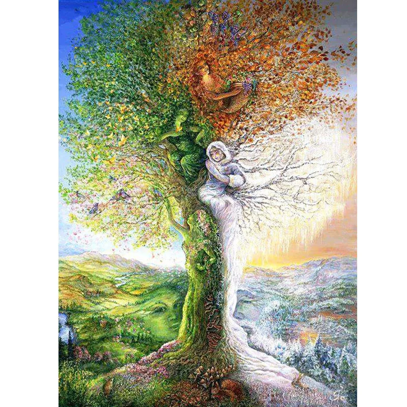 

New Arrived Needlework 5d DIY Diamond Painting Cross Stitch Diamond Embroidery Romantic scenic pattern home decoration craft