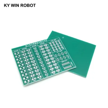 

Electrician practice board 0805 0603 1206 SOT23 IC board patch practice skills training special PCB For Arduino