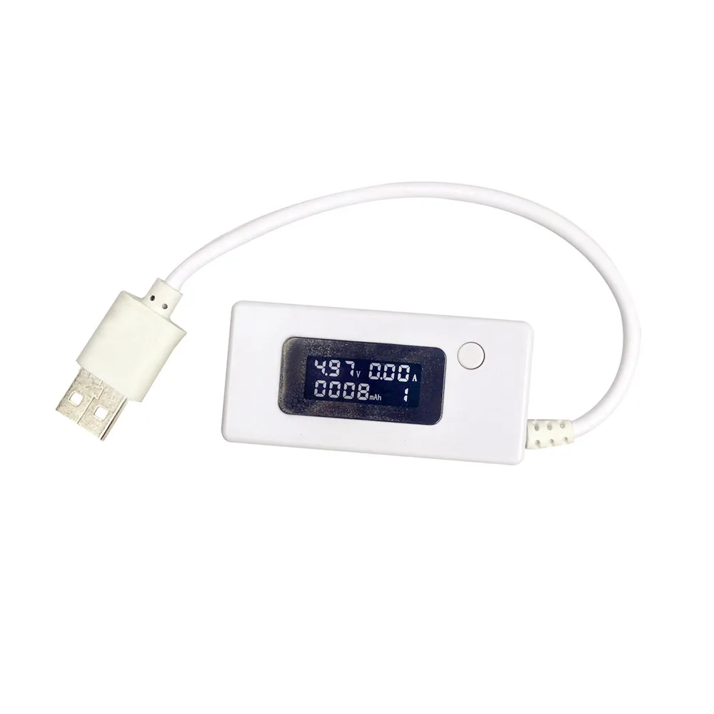 Тестер емкости аккумулятора с Micro USB и ЖК дисплеем|Измерители напряжения| |