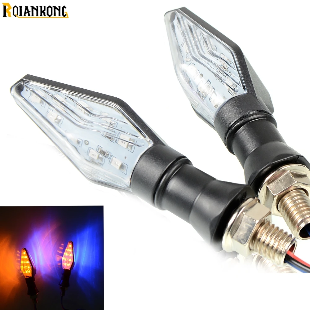 

Motorcycle Turn Signal Light Flashing 12 LED lights FOR YAMAHA XT250X 2006-2017 XTZ250 2006-2017 TRICKER 2004-2017 DT230LANZA