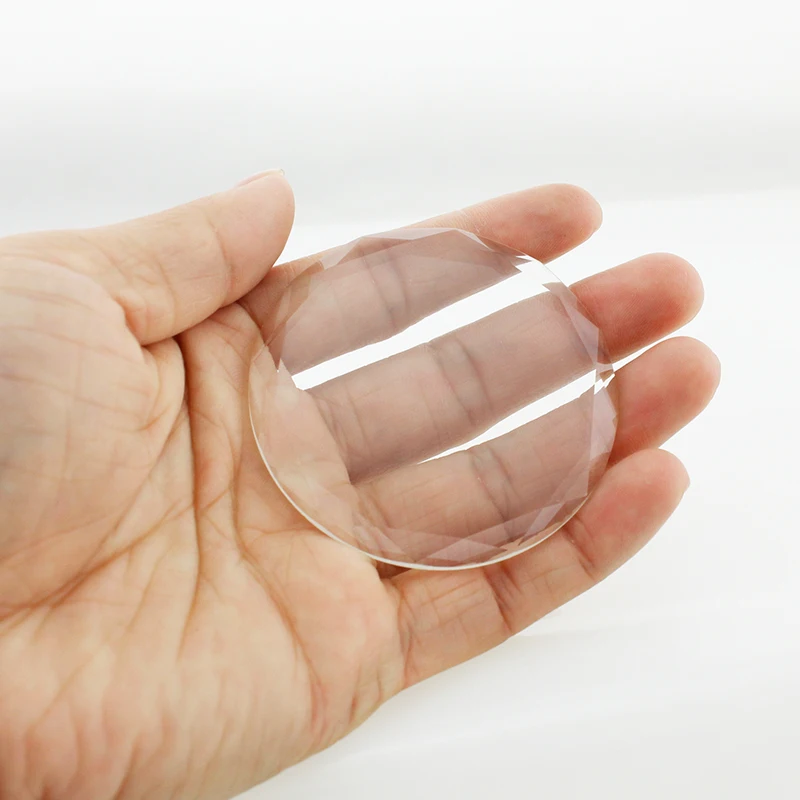 JWEIJIAO 58 мм прозрачное Круглое стекло кабошон плоский самолет DIY части для макияжа Зеркала инструменты одна штука партия espejo
