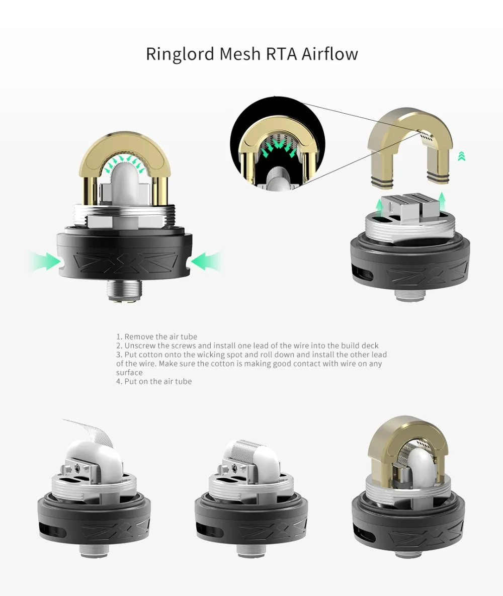 Hugsvape Ring Lord 26mm RTA-4