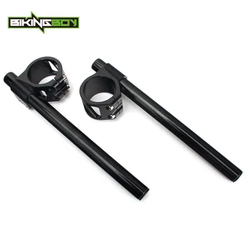 

BIKINGBOY CNC 37mm 7/8" Clip Ons Handlebar For HONDA CBR 250 RR 2010 2011 CBR 600 F 1987-1990 VF 700 750 1986-1987 VFR750F 86 87