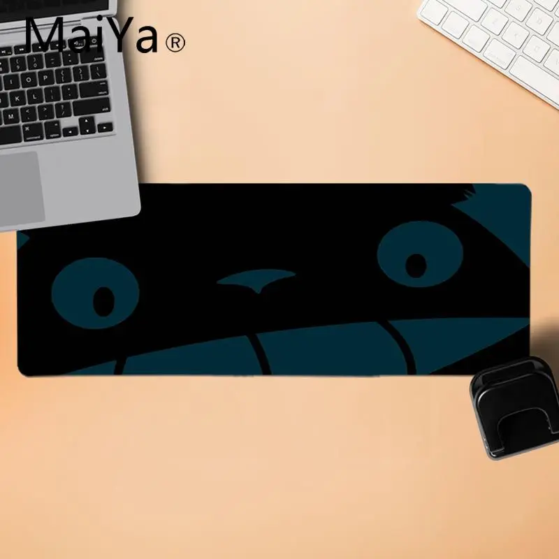 LockEdge 30x80cm MaiYa горячая Распродажа Аниме Тоторо Модный популярный милый мультфильм большой коврик для мыши ПК компьютерный коврик геймер скорость мыши розничная маленький коврик для мыши - Цвет: LockEdge 30x80cm