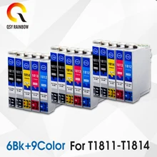 CMYK kompatybilny 18XL T1811-T1814 atrament kartridż do Epson XP205 XP305 XP322 XP315 XP212 XP402 XP30 XP225 XP325 XP422 z 18ml