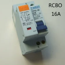 DPNL 1P+ N 16A 230V~ 50 HZ/60 HZ автоматический выключатель с защитой от перегрузки по току и утечки RCBO