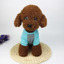 Новая модная спортивная одежда для собак Футболка костюм Чихуахуа щенок Одежда для собак крутая летняя кошка рубашка жилет для собаки