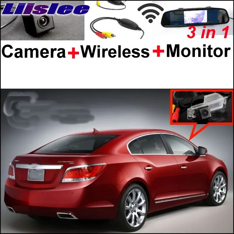 

Liislee 3in1 Special Camera + Wireless Receiver + Mirror Monitor Rera View Parking System For Buick LaCrosse / Allure 2009~2014
