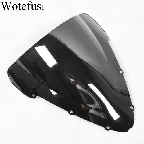 Wotefusi ABS пластик Материал Черный лобовое стекло для Honda CBR 600 F4i 01-07(CK472