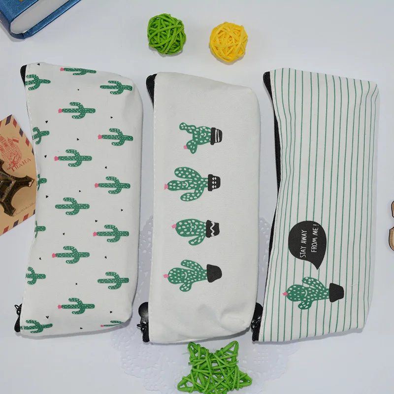 

pencil case cactus estuche para lpices trousse scolaire stylo cartucheras para lapices escolares kawaii school supplies piornik